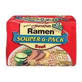 Maruchan Ramen Noodle Soup Beef  Souper 6-Pack Full-Size Picture